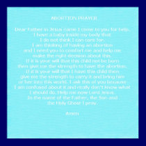 Abortion Prayer posters