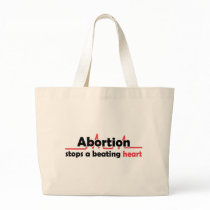 More Abortion stops a beating heart tote bags Zazzle Bags gift ideas Abortion stops a beating heart tote bags Zazzle Bags