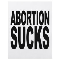 Abortion Sucks Full Color Flyer