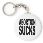 Abortion Sucks Keychains
