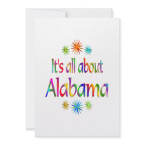 About Alabama Personalized Announcement