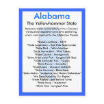 About Alabama Postcard