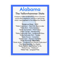 About Alabama Postcard