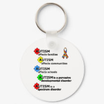 ABOUT AUTISM keychains