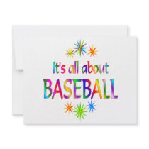 About Baseball invitations by HobbiesLeisure About Baseball invitations
