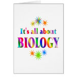 About Biology Greeting Card