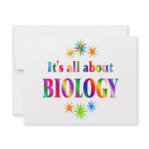About Biology invitations