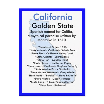 About California Postcard by archemedes