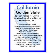 About California Postcard