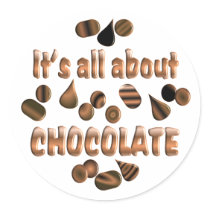 About Chocolate stickers