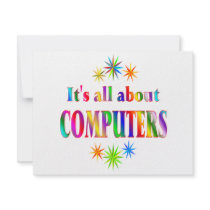 About Computers invitations