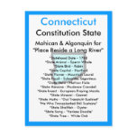 About Connecticut Postcard