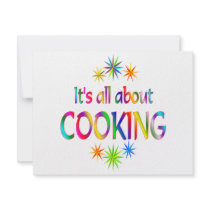 About Cooking invitations