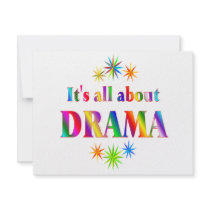 About Drama invitations