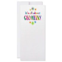 About Geometry rack cards by SchoolAids About Geometry rack cards