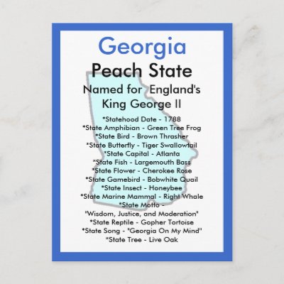 Georgia Postcards