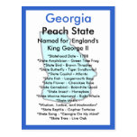About Georgia Postcard