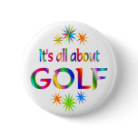 About Golf Pinback Button