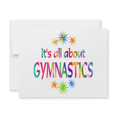 About Gymnastics Personalized Invitations by HobbiesLeisure