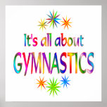 About Gymnastics Print