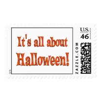 About Halloween postage
