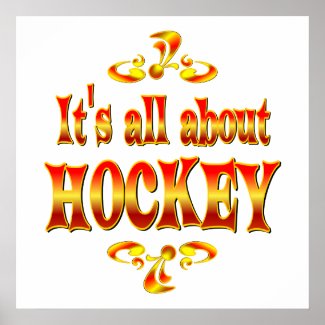 ABOUT HOCKEY print