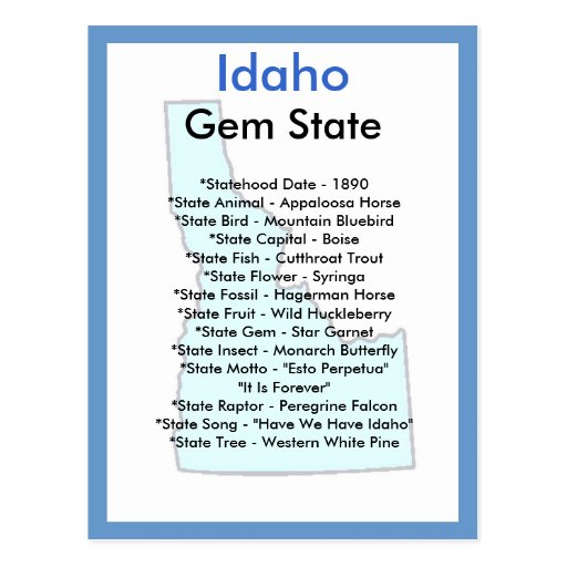 About Idaho Postcards