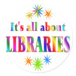 About Libraries Stickers