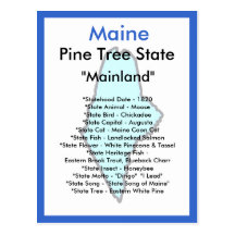 About Maine Post Cards