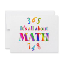 About Math invitations by SchoolAids About Math invitations