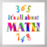 About Math Poster