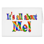 About Me Greeting Cards