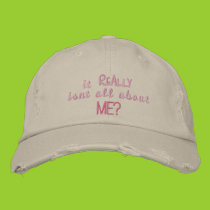 About ME Hat embroidered hats