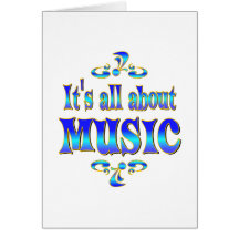 ABOUT MUSIC GREETING CARDS