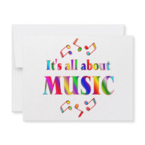About Music invitations