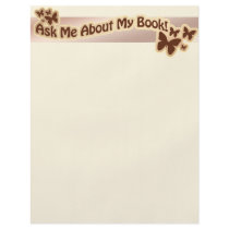 About My Book Brown flyers by Writersfort About My Book Brown flyers