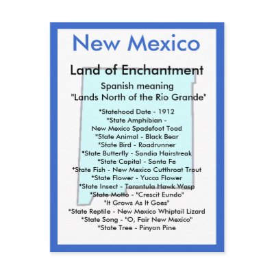 About New Mexico Postcard by archemedes