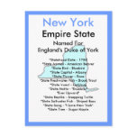 About New York Postcard