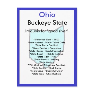 About Ohio Postcard by archemedes