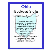 About Ohio Postcard