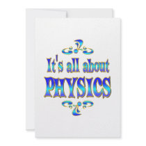 ABOUT PHYSICS PERSONALIZED INVITATION