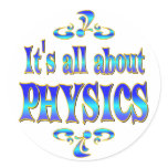 ABOUT PHYSICS STICKER