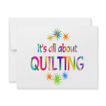 About Quilting invitations