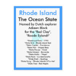 About Rhode Island Postcard