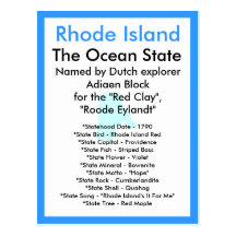 About Rhode Island Postcard