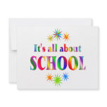 About School Invitation