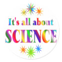 About Science stickers