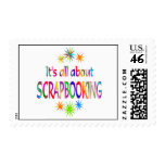 About Scrapbooking Postage Stamps