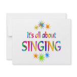 About Singing Personalized Invites