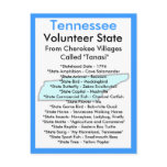 About Tennessee Post Card